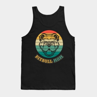 Proud Pitbull Mom Pit Bull Lover Tank Top